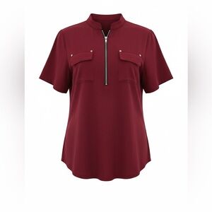 Women’s short sleeve blouse